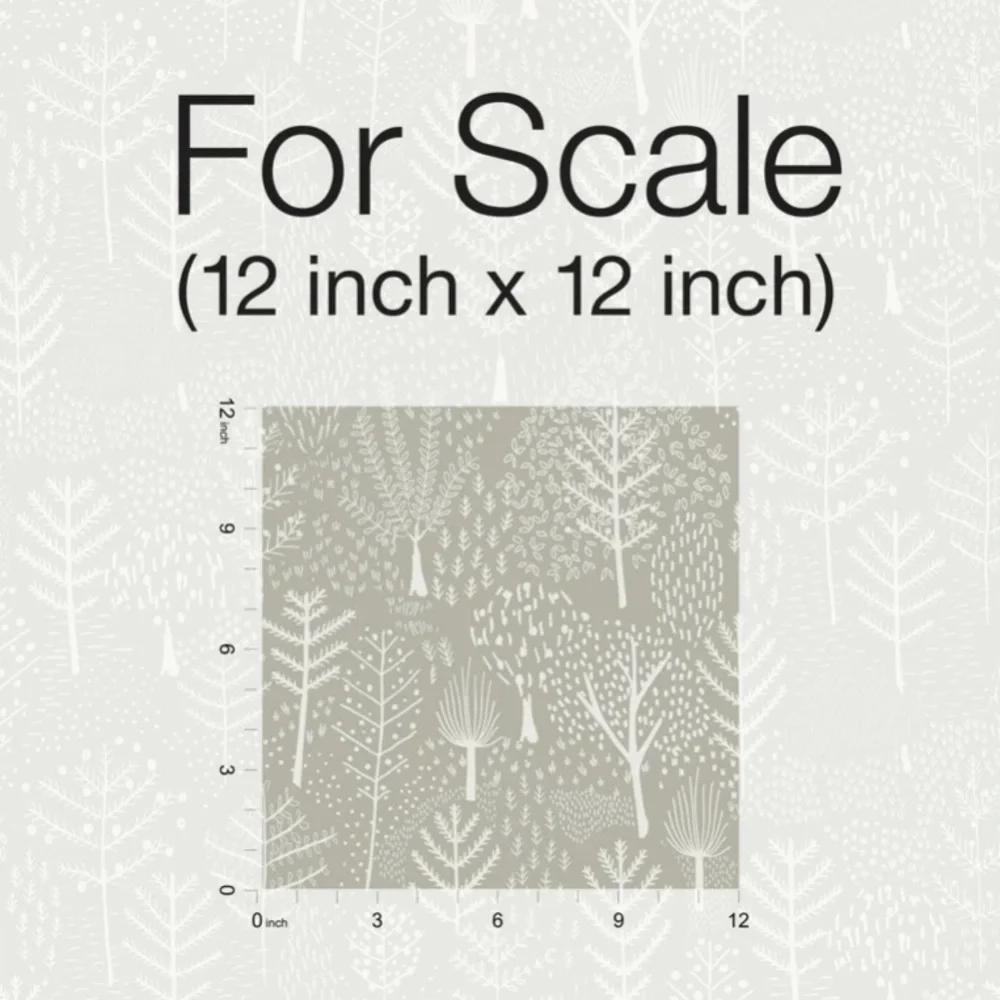 RoomMates Peel & Stick ‘Folklore Trees’ Wallpaper